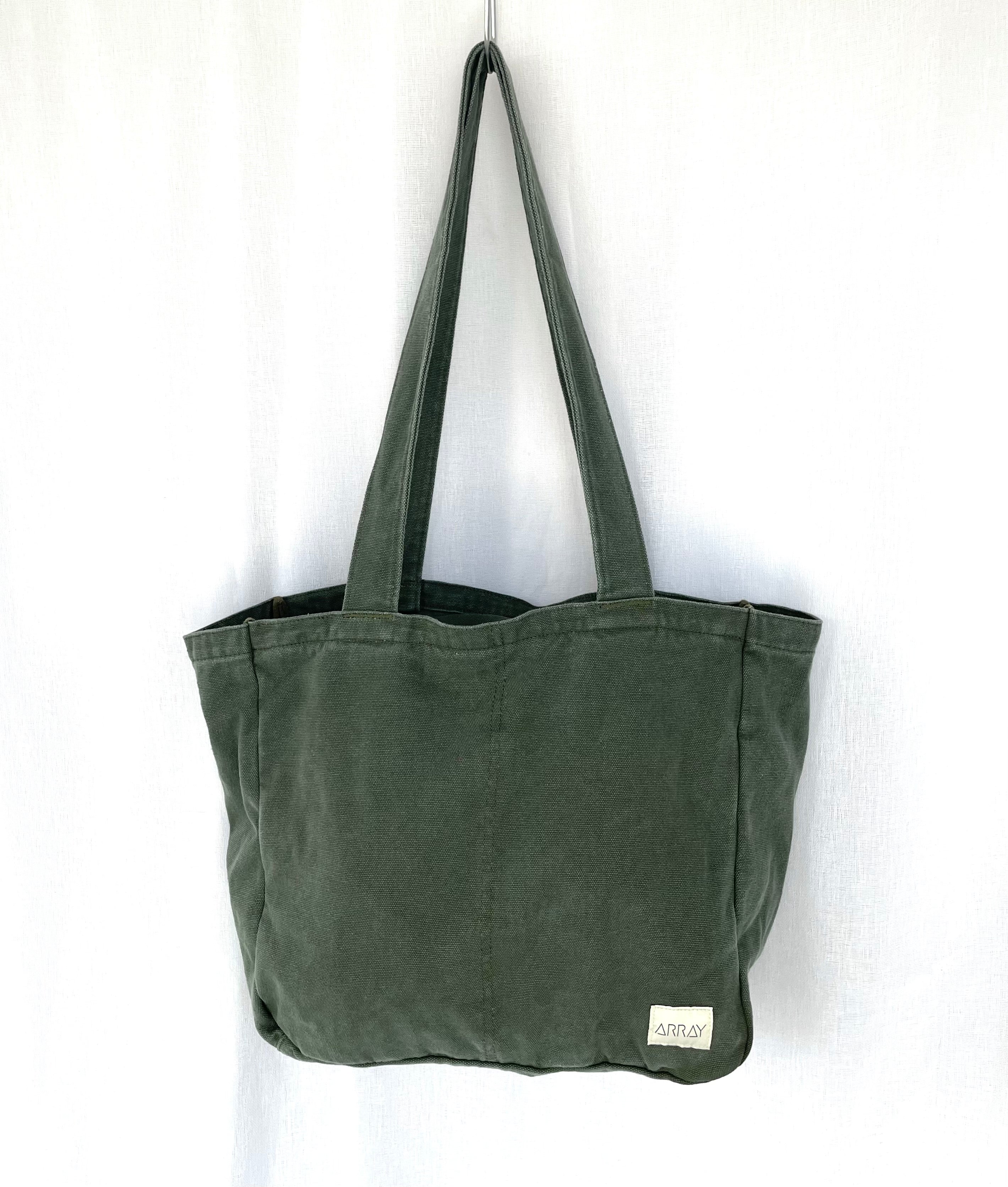 Canvas Zip-Top Tote