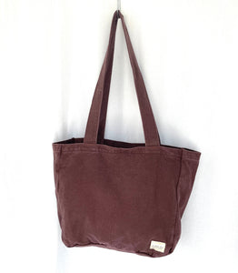 Large Zip Top Pocket Tote - MULBERRY