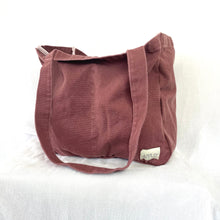 Load image into Gallery viewer, Everyday bag with pockets in a unisex casual style, the pockets will help organise everything, perfect work bag, baby bag, or beach bag.
